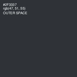 #2F3337 - Outer Space Color Image